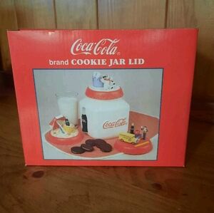 1997 Coca-Cola Cookie Jar Lid